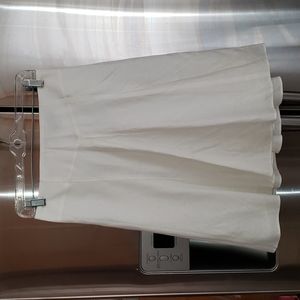 Vintage White linen Ann Taylor flared skirt. Fully lined. NwT